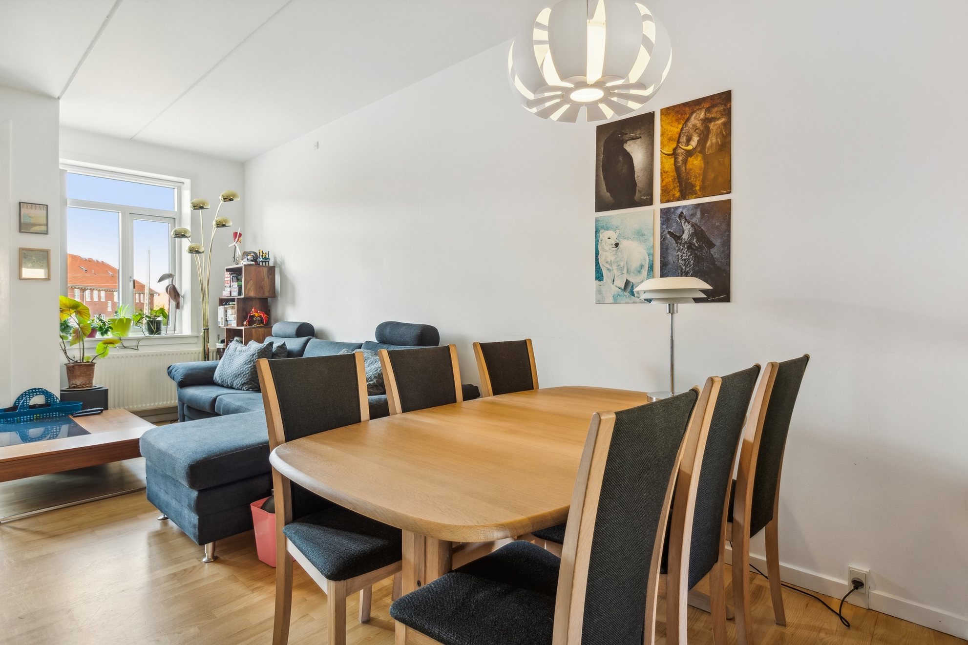 Spiseplads i alrummet